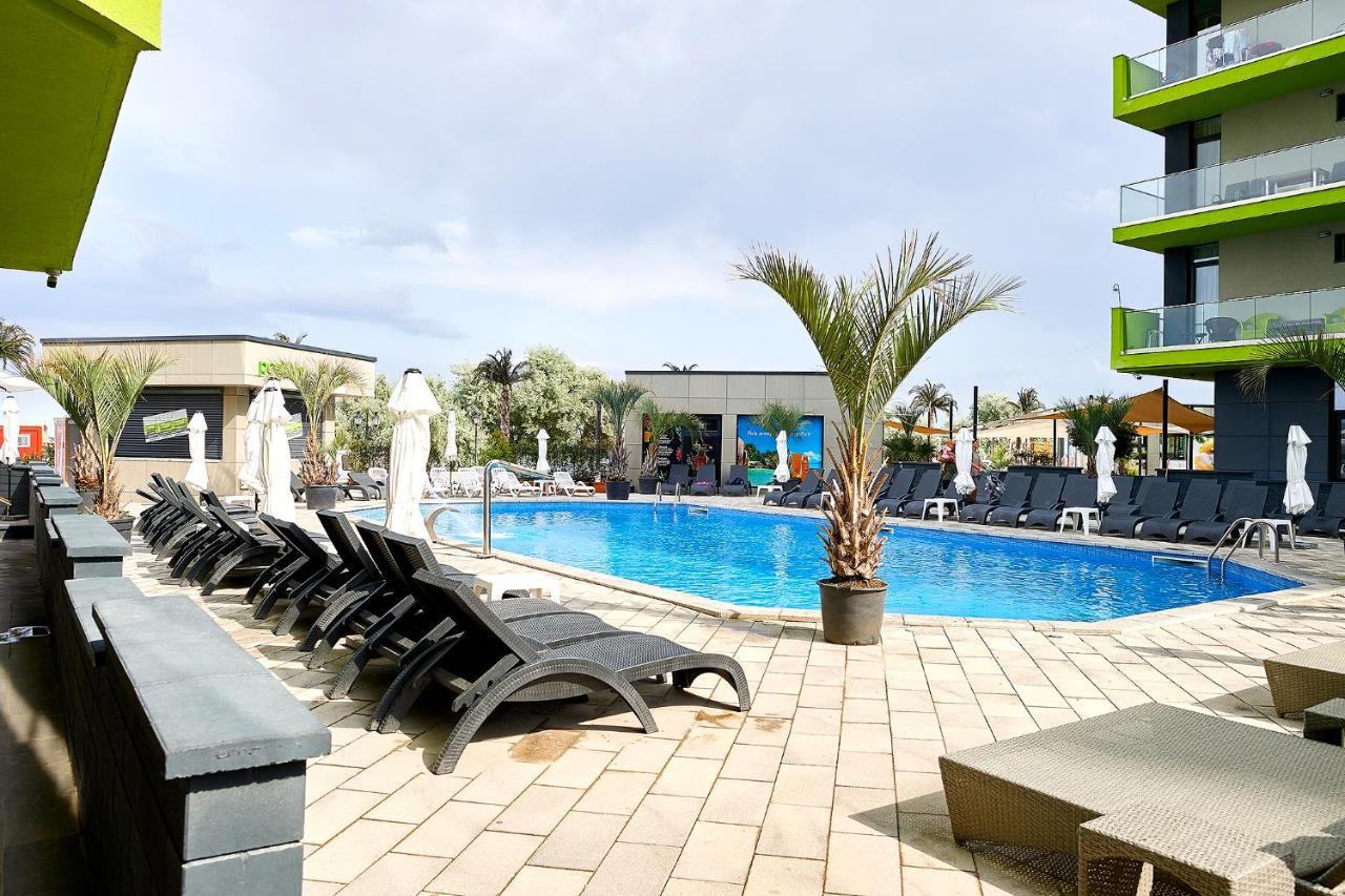 Sunrise King Studio Spa N Pool Beach Resort Năvodari Eksteriør bilde